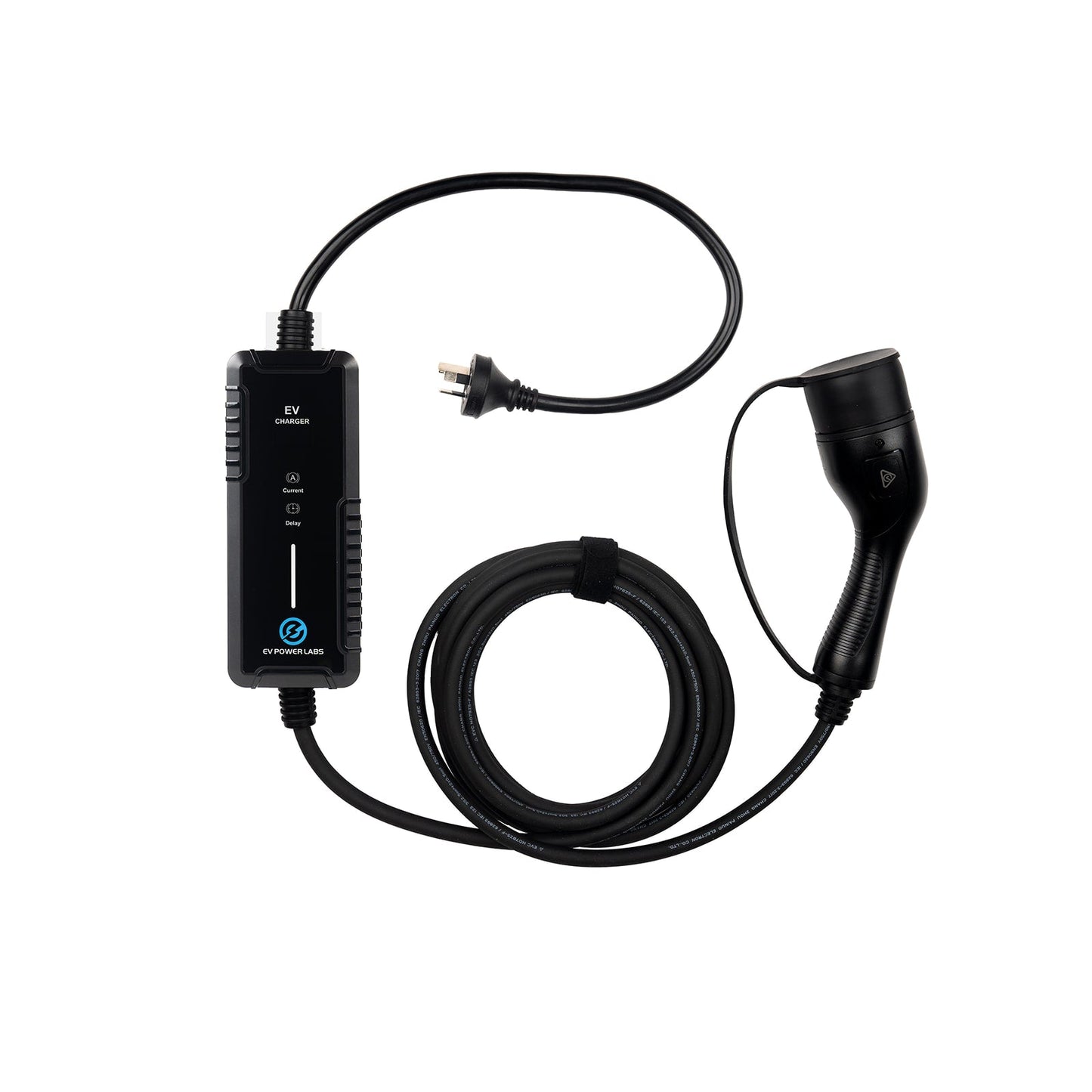 Type 2 Portable EV Charger w/ Screen | 6-15A (Adjustable) | EV Power Labs - Ev Power Labs