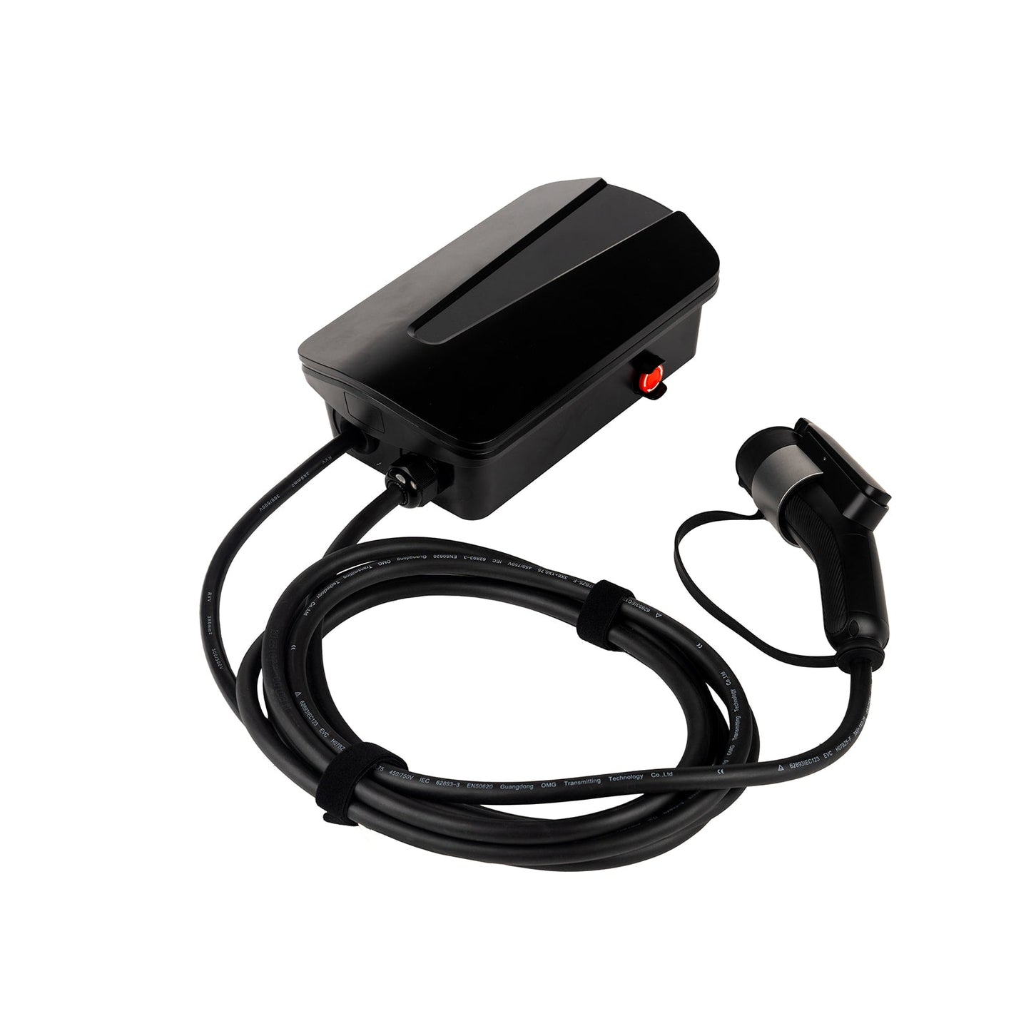 Type 1 Smart Wall Mount EV Charger W/ 4.3-Inch LED Screen |7KW | EV Power Labs - Ev Power Labs